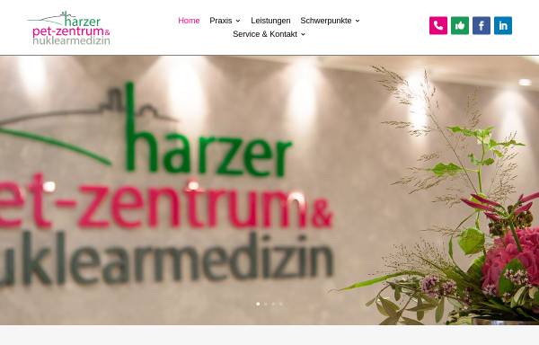 Vorschau von www.harzer-pet-zentrum.de, Praxis Dres. Heinken und Straube
