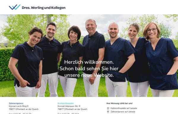 Vorschau von www.landau-zahnarztpraxis.de, Dres. Werling und Kollegen
