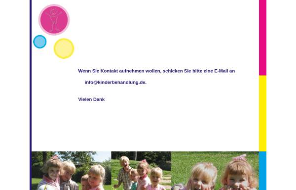 Vorschau von kinderbehandlung.de, Kinderzahnarzt-Praxis Dr. Karin Wolf