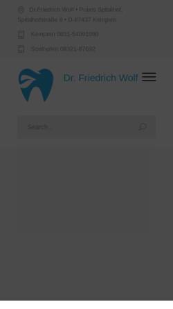 Dr. Friedrich Wolf