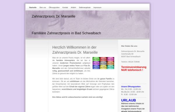 Vorschau von www.zahnarzt-badschwalbach.de, Dr. Nancy Marseille