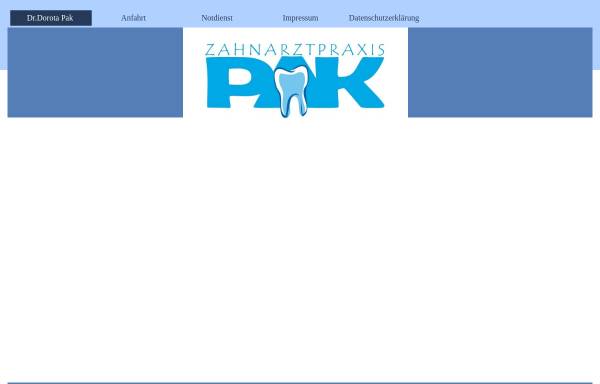 Zahnarztpraxis Pak in Barsinghausen