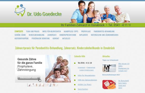 Vorschau von www.zahnarzt-familie-osnabrueck.de, Zahnarztpraxis für die ganze Familie