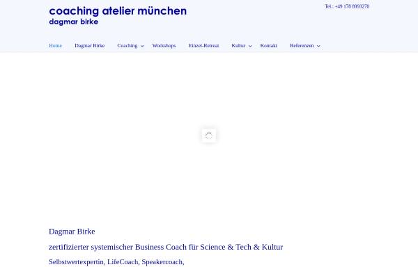 Vorschau von www.birke-coaching.de, Coaching Atelier Dagmar Birke