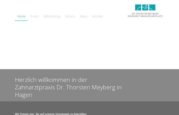 Vorschau von www.dr-meyberg.de, Dr. med. dent. Thorsten Meyberg Zahnarzt