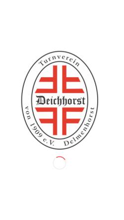 Vorschau der mobilen Webseite www.tv-deichhorst.de, Turnverein Deichhorst von 1909 e.V.