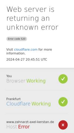 Vorschau der mobilen Webseite www.zahnarzt-axel-kerstan.de, Zahnarztpraxis drs. Axel Kerstan