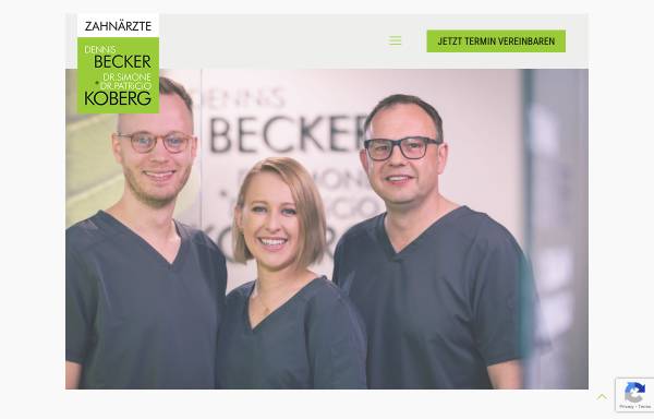 Vorschau von www.dr-koberg.de, Dres. Koberg und Becker Zahnärzte