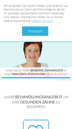 Vorschau der mobilen Webseite www.dr-rintelen.at, Med. Univ. Dr. Ute Rintelen und Med. Univ. Dr. Heimo Rintelen