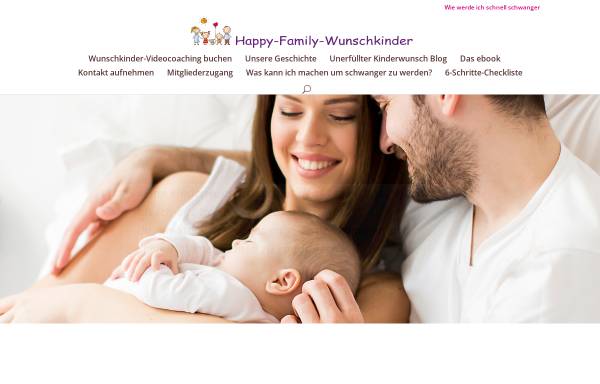 Vorschau von www.happy-family-wunschkinder.de, Happy Family Wunschkinder