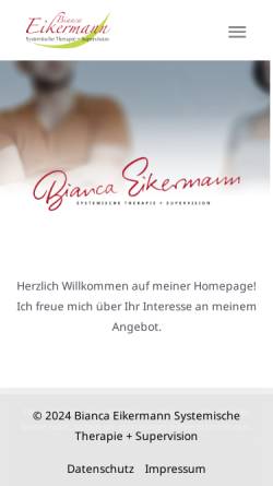 Vorschau der mobilen Webseite www.eikermann.de, Bianca Eikermann