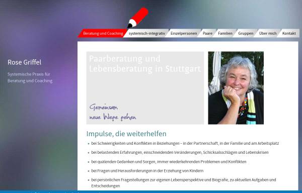 Vorschau von www.praxis-griffel.de, Rose Griffel - Systemische Praxis für Beratung und Coaching