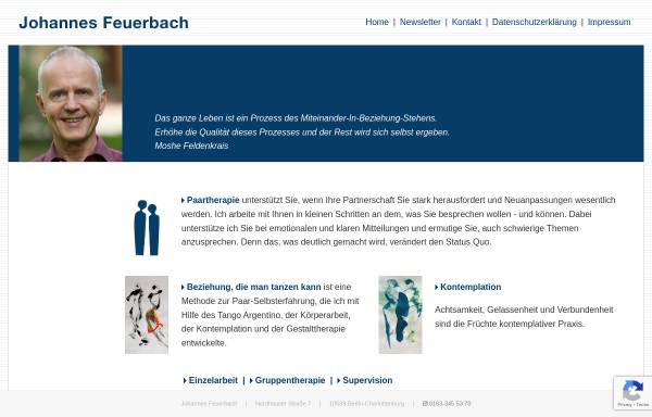Vorschau von www.feuerbach.biz, Johannes Feuerbach
