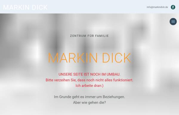 Vorschau von www.markindick.de, Markin Dick Familienberatung