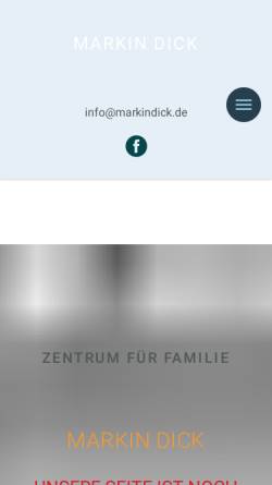 Vorschau der mobilen Webseite www.markindick.de, Markin Dick Familienberatung