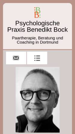 Vorschau der mobilen Webseite benedikt-bock.de, Benedikt Bock