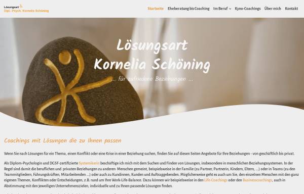 Vorschau von www.loesungsart.com, Dipl.-Psych. Kornelia Schöning