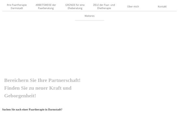 Vorschau von www.ihre-paartherapie-darmstadt.de, Ihre Paartherapie und Eheberatung Darmstadt