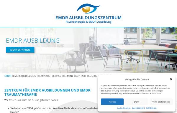 Vorschau von emdr-ausbildungszentrum.de, EMDR Ausbildungszentrum