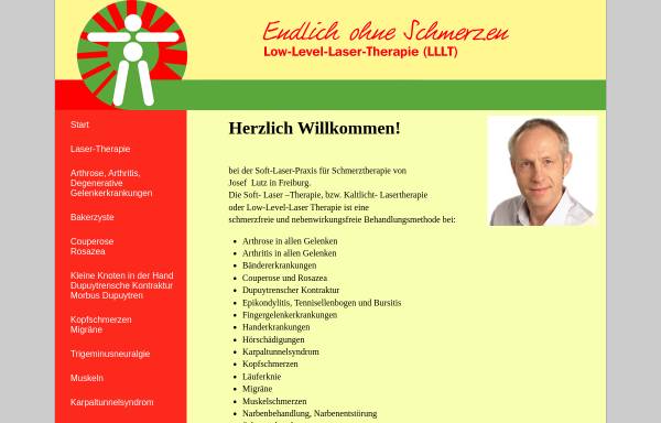 Vorschau von www.endlich-ohne-schmerzen.de, Lutz, Josef