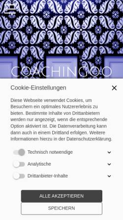 Vorschau der mobilen Webseite www.coachingoo.de, Ingo Schulz