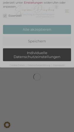 Vorschau der mobilen Webseite sarina-dierkes.de, Sarina Diekeres–