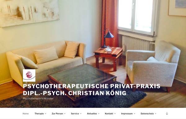 Vorschau von praxis-christian-koenig.de, Psychotherapeutische Praxis Dipl.-Psych. Christian König