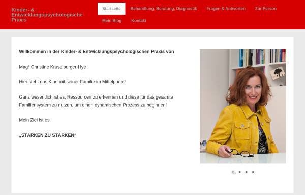 Vorschau von www.praxis.or.at, Praxis Mag.a. Christine Kruselburger-Hye
