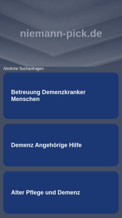 Niemann-Pick Selbsthilfegruppe e.V.