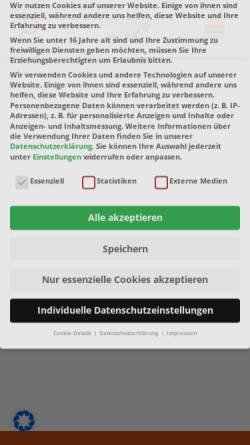 Vorschau der mobilen Webseite www.natürlich-sanft.de, Natürlich-Sanft
