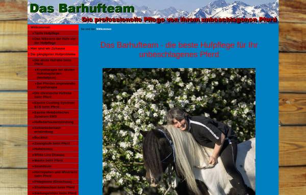 Vorschau von www.barhufteam.ch, Das Barhuf-Team