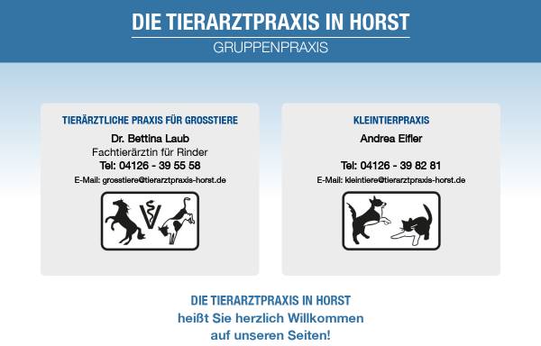 Vorschau von tierarztpraxis-horst.de, Tierarztpraxis in Horst