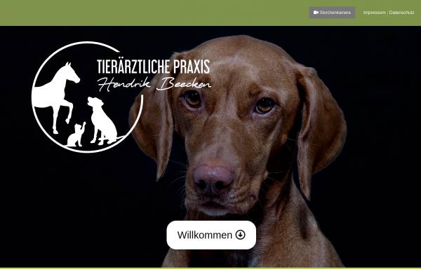Vorschau von www.tierarzt-beecken.de, Tierarztpraxis Peter Beecken