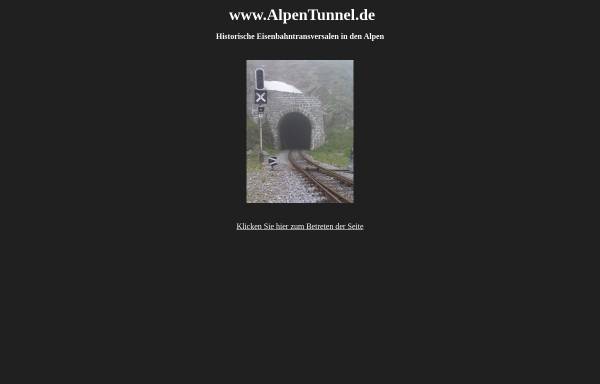 Vorschau von www.alpentunnel.de, Alpentunnel