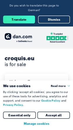 Vorschau der mobilen Webseite www.croquis.eu, Croquis - Für alle die Zeichnen lieben