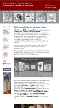 Vorschau der mobilen Webseite www.atelier-geisler.de, Atelier Geisler
