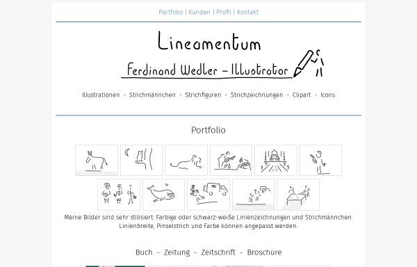 Vorschau von www.lineamentum.de, Wedler, Ferdinand