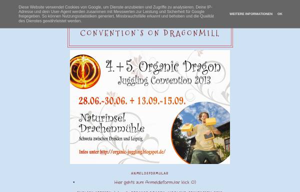 Vorschau von organic-juggling.blogspot.de, Organic Dragon