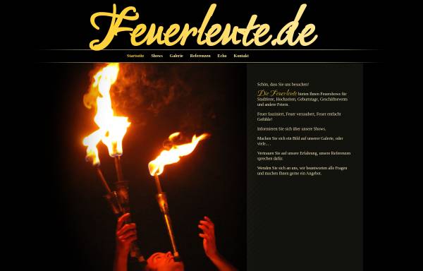 Vorschau von www.feuerleute.de, Die Feuerleute