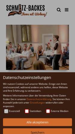 Vorschau der mobilen Webseite www.jongleur24.de, Philipp Dammer