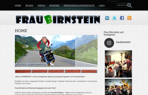 Vorschau von www.fraubirnstein.de, Frau Birnstein