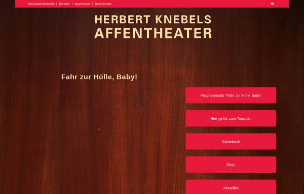 Vorschau von www.herbertknebelsaffentheater.de, Herbert Knebel