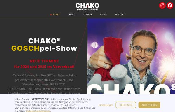Vorschau von www.chako.de, Christian Habekost