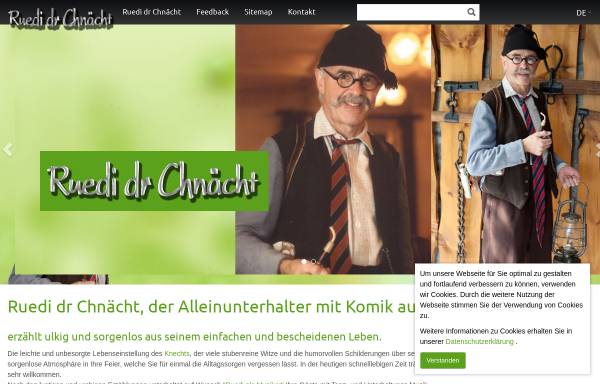 Vorschau von www.xn--ruedi-dr-chncht-clb.ch, Ruedi dr Chnächt