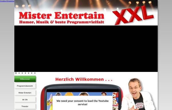 Vorschau von www.mister-entertain.de, Mister Entertain