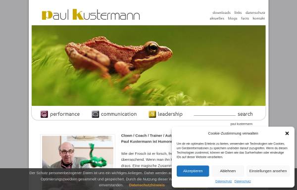 Vorschau von www.paulkustermann.de, Kustermann, Paul