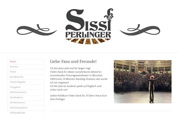 Vorschau von www.sissi-perlinger.de, Perlinger, Sissi