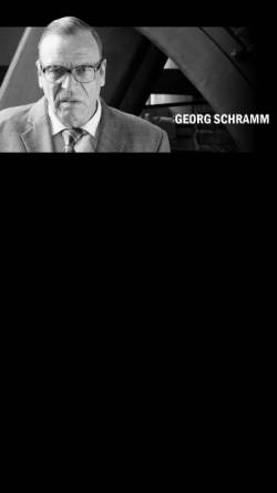 Vorschau der mobilen Webseite www.georg-schramm.de, Schramm, Georg