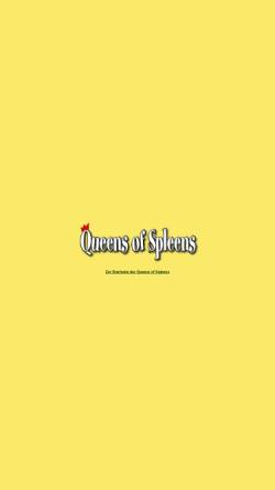Vorschau der mobilen Webseite www.queensofspleens.de, Queens of Spleens