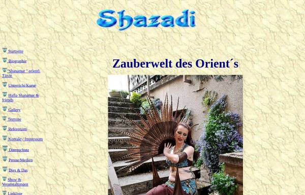 Vorschau von www.shazadi.de, Shazadi